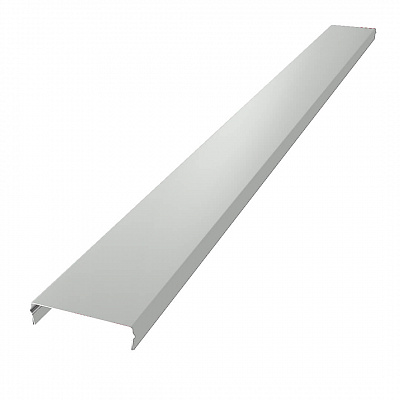 Ламель Металлопланкен ВСТАВКА 100мм на 20мм RAL9003 Белый