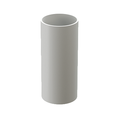 Труба водосточная ДЕКЕ ЛЮКС d100мм длина 3 метра цвет Пломбир фото Центр Металлокровли