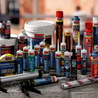 Краска, пена, герметик