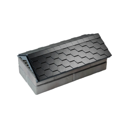 Парапет ZKING EVEREST Черный 300х510х110мм с посадкой на 1 кирпич (200,225,250мм) 3